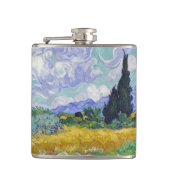 Vincent Van Gogh - Tarweveld met Cypresse Heupfles (Voorkant)