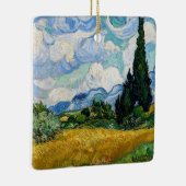 Vincent Van Gogh - Tarweveld met Cypresse Keramisch Ornament (Rechts)