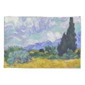 Vincent Van Gogh - Tarweveld met Cypresse Kussensloop (Achterkant)