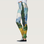 Vincent Van Gogh - Tarweveld met Cypresse Leggings (Links)