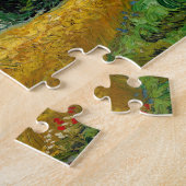 Vincent Van Gogh - Tarweveld met Cypresse Legpuzzel (Zijkant)