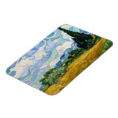 Vincent Van Gogh - Tarweveld met Cypresse Magneet (Linkerzijde)