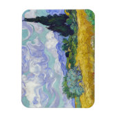Vincent Van Gogh - Tarweveld met Cypresse Magneet (Verticaal)