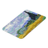 Vincent Van Gogh - Tarweveld met Cypresse Magneet (Linkerzijde)