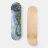 Vincent Van Gogh - Tarweveld met Cypresse Persoonlijk Skateboard (Voorkant)