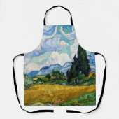 Vincent Van Gogh - Tarweveld met Cypresse Schort (Voorkant)