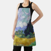 Vincent Van Gogh - Tarweveld met Cypresse Schort (Insitu)