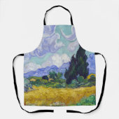 Vincent Van Gogh - Tarweveld met Cypresse Schort (Voorkant)