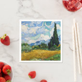 Vincent Van Gogh - Tarweveld met Cypresse Servet (Insitu)