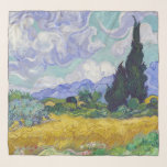 Vincent Van Gogh - Tarweveld met Cypresse Sjaal<br><div class="desc">Wheat Field met Cypresses / Champ de ble avec cypres - Vincent Van Gogh,  september 1889</div>