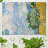 Vincent Van Gogh - Tarweveld met Cypresse Theedoek (Gevouwen)