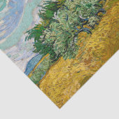 Vincent Van Gogh - Tarweveld met Cypresse Tissuepapier (Detail)