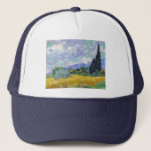 Vincent Van Gogh - Tarweveld met Cypresse Trucker Pet (Voorkant)
