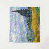 Vincent Van Gogh - Tarweveld met Cypresse Wandkleed (Voorkant)