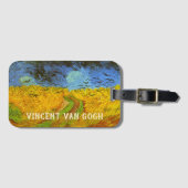 Vincent van Gogh Tarweveld met kraaien Bagagelabel (Voorkant (horizontaal))