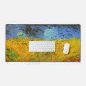 Vincent van Gogh Tarweveld met kraaien Bureaumat (Keyboard & Muis)