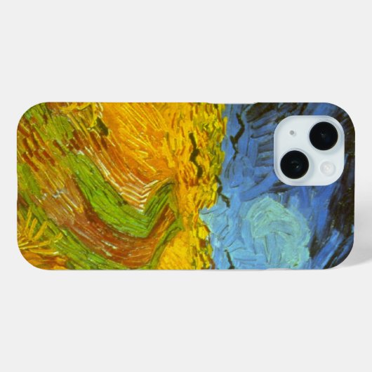 Vincent van Gogh Tarweveld met kraaien Case-Mate iPhone Case (Achterkant (horizontaal))