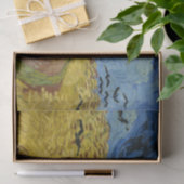 Vincent Van Gogh Tarweveld met kraaien Tissuepapier (Geschenk)
