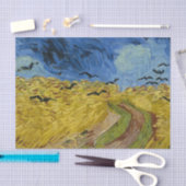 Vincent Van Gogh Tarweveld met kraaien Tissuepapier (Craft)