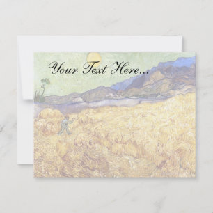 Vincent Van Gogh - Tarweveld met luier en zon