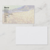 Vincent Van Gogh - Tarweveld met luier en zon Visitekaartje (Voorkant / Achterkant)