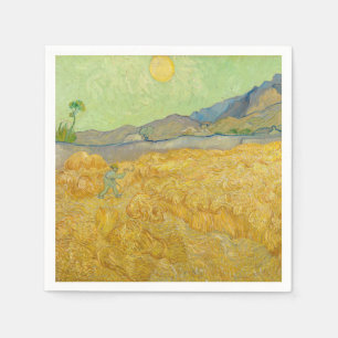 Vincent van Gogh - Tarweveld met maaier Servet