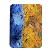 Vincent Van Gogh - Tarweveld met zwarte koeien Magneet (Verticaal)