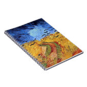 Vincent Van Gogh - Tarweveld met zwarte koeien Notitieboek (Rechterzijde)