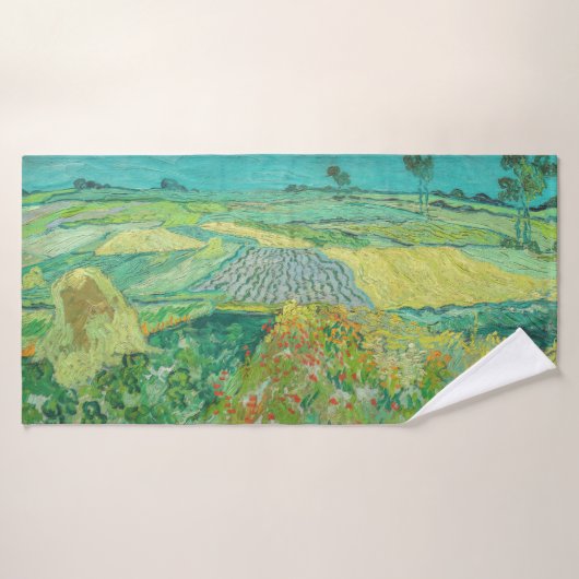 Vincent van Gogh - Tarwevelden bij Auvers Bad Handdoek (Badhanddoek)