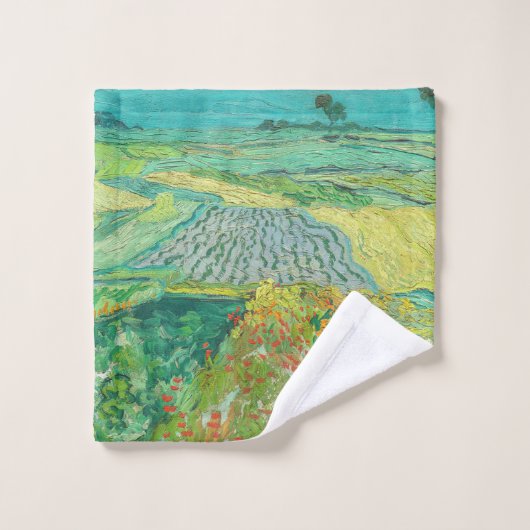 Vincent van Gogh - Tarwevelden bij Auvers Bad Handdoek (Wasdoekje)