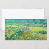 Vincent van Gogh - Tarwevelden bij Auvers Bedankkaart (Voorkant / Achterkant)