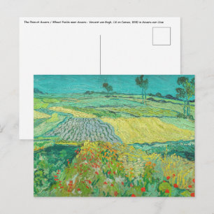Vincent van Gogh - Tarwevelden bij Auvers Briefkaart