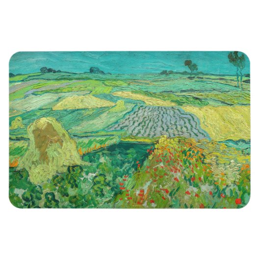 Vincent van Gogh - Tarwevelden bij Auvers Magneet (Horizontaal)