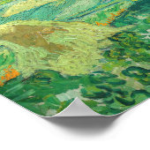 Vincent van Gogh - Tarwevelden bij Auvers Poster (Hoek)