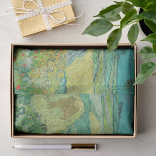 Vincent van Gogh - Tarwevelden bij Auvers Tissuepapier (Geschenk)