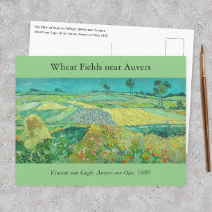 Vincent van Gogh - Tarwevelden nabij Auvers Briefkaart