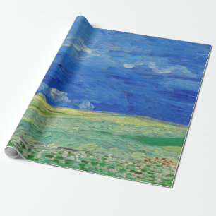 Vincent van Gogh - Tarwevelden onder Onweerswolken Cadeaupapier