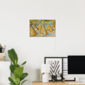 Vincent van Gogh - Tarwevelden Poster (Thuiskantoor)