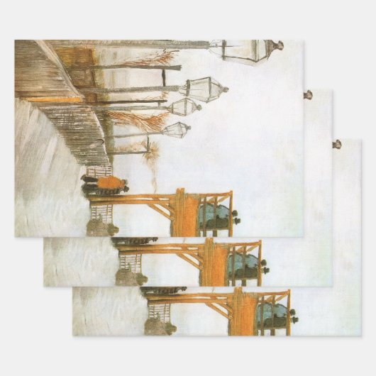 Vincent van Gogh - Terras en observatiedek Inpakpapier Vel (Set)