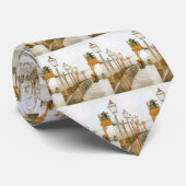 Vincent van Gogh - Terras en observatiedek Stropdas (Opgerold)