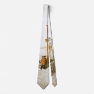 Vincent van Gogh - Terras en observatiedek Stropdas