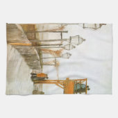 Vincent van Gogh - Terras en observatiedek Theedoek (Horizontaal)