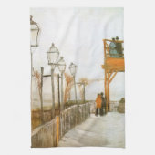 Vincent van Gogh - Terras en observatiedek Theedoek (Verticaal)