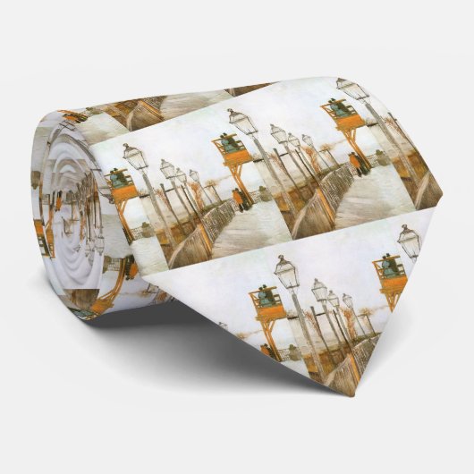 Vincent van Gogh - Terras en uitkijkplatform Stropdas (Opgerold)