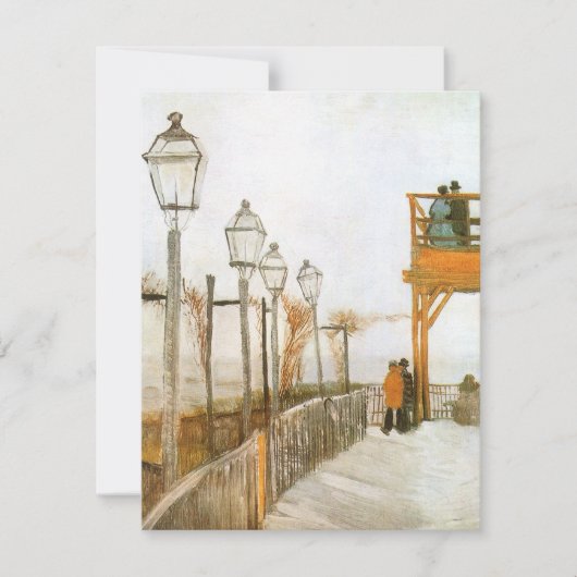 Vincent van Gogh - Terras en uitzichtplatform (Voorkant)