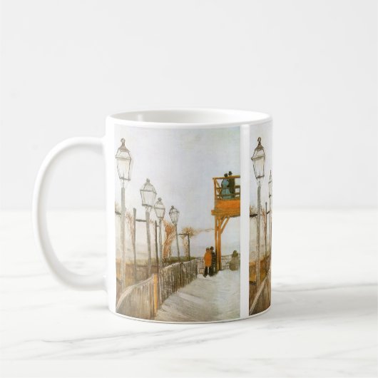 Vincent van Gogh - Terras en uitzichtplatform Koffiemok (Links)