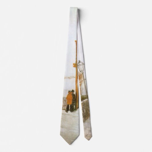 Vincent van Gogh - Terras en uitzichtplatform Stropdas (Voorkant)