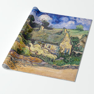 Vincent Van Gogh - Thatched Cottages in Cordeville Cadeaupapier
