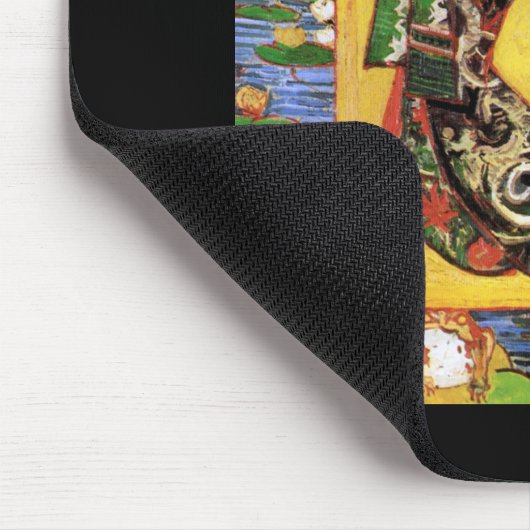 Vincent Van Gogh - The Courtesan - Japanse Geisha Muismat (Hoek)