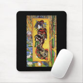 Vincent Van Gogh - The Courtesan - Japanse Geisha Muismat (Met muis)
